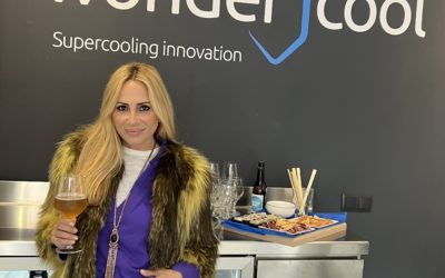 Marta Sánchez visita Wondercool, la empresa innovadora en el sector HORECA