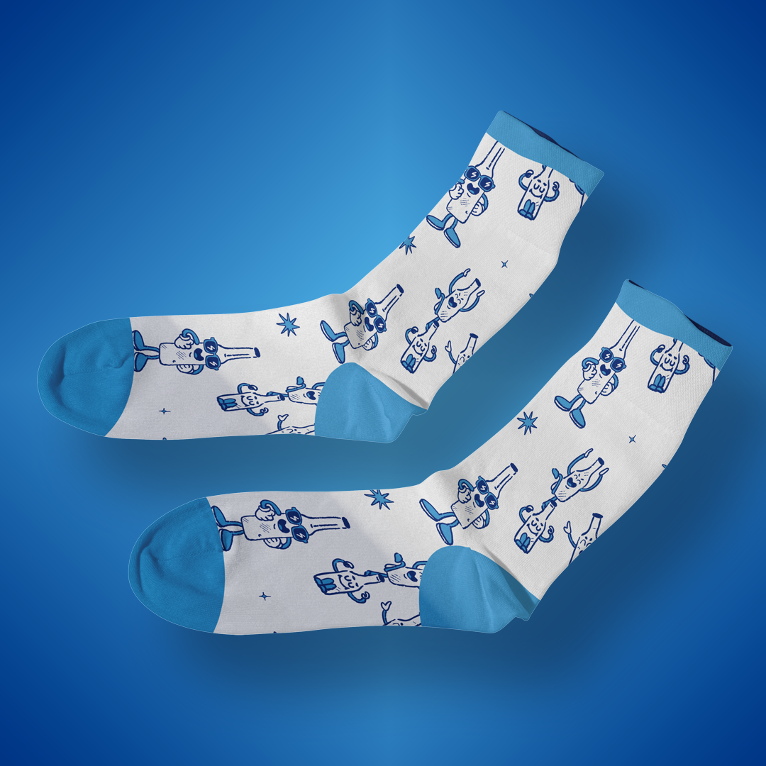 Calcetines Wonderchela blanco