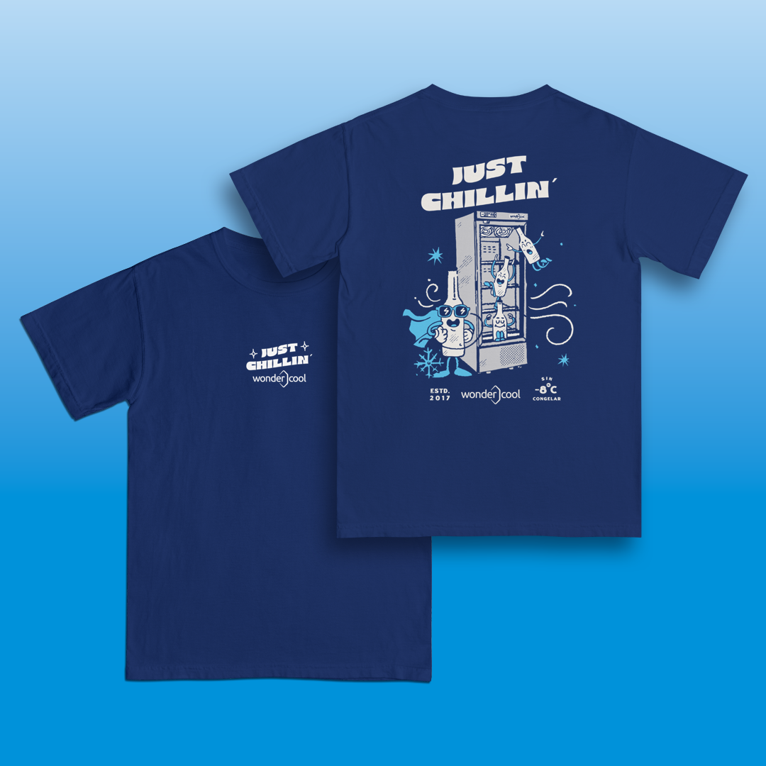 Camiseta Azul Just Chill