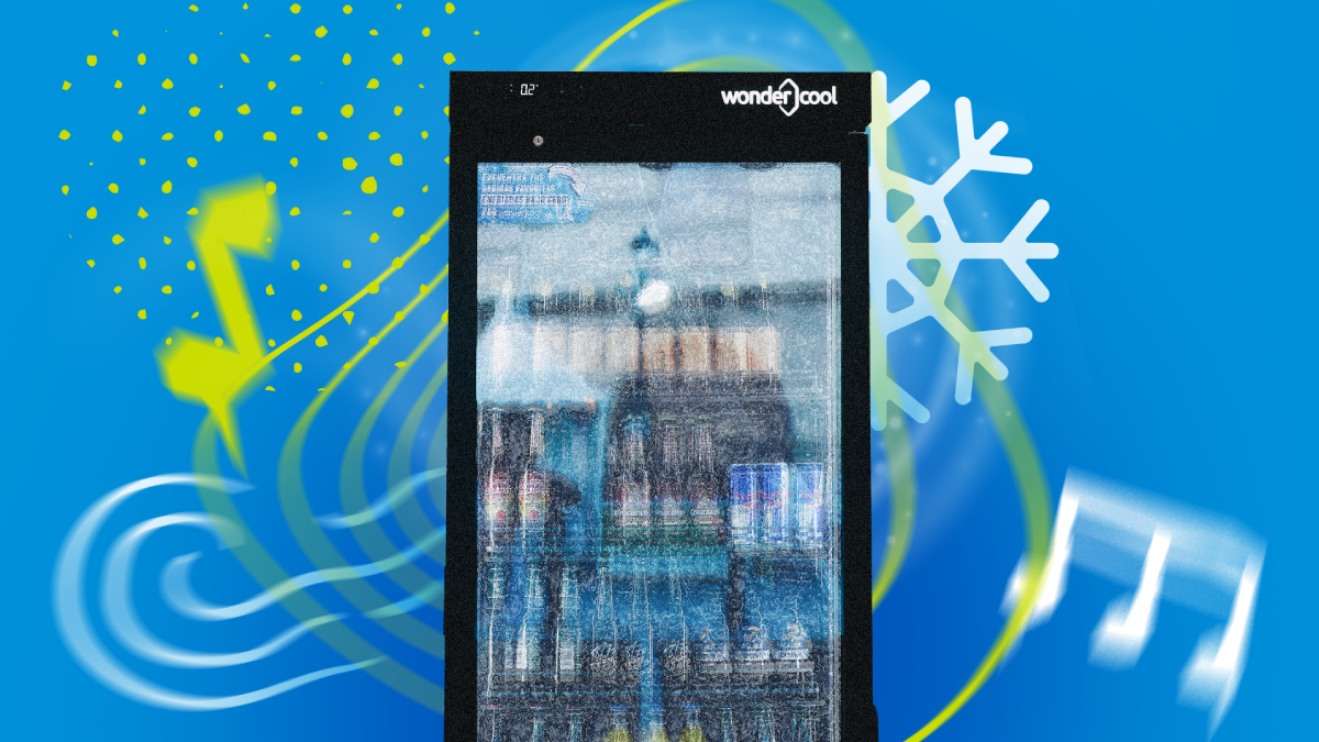 Superenfriador vertical Wondercool Classic Black Plus para bebidas, enfriamiento rápido sin congelar